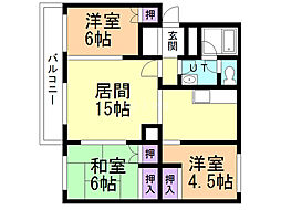 間取図画像 3LDK