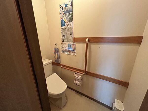 一階のトイレです。