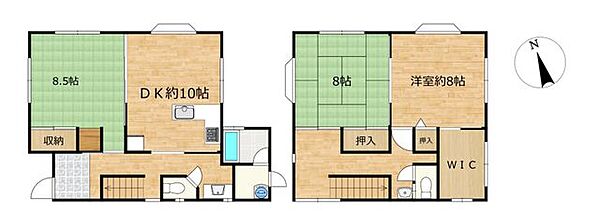 間取り図です。