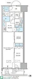 東京臨海高速鉄道りんかい線 品川シーサイド駅 徒歩9分の賃貸マンション 8階2LDKの間取り