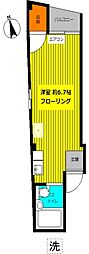 サン・キャッスル ワンルームの間取図画像