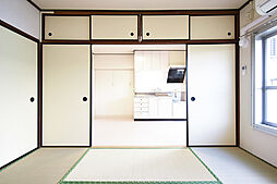 UR相生山 4階3DKのリビング/ダイニング