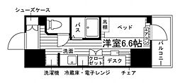学生会館 Uni Terrace 金町[食事付き] ワンルームの間取図画像