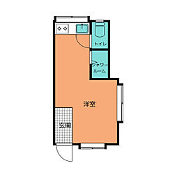 間取図画像 ワンルーム