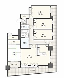 間取図画像 4LDK