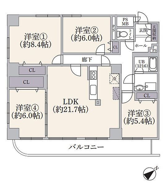 間取り：301000105197