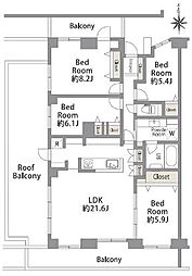 間取図画像 4LDK