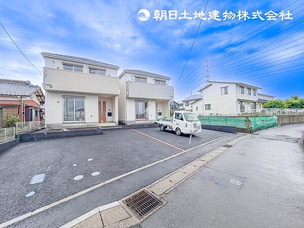 【外観】ゆとりある敷地で帰るのが楽しみになる。そんな新生活が溢れる生活はこの物件から始まります！
