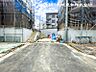 外観：【外観】周辺にもきれいな家が立ち並びきれいで静かな住宅地です。清潔感のあるデザインにしました！ 