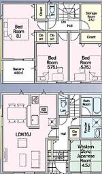 南区永田北2丁目 新築分譲住宅 全2棟 1号棟 1号棟