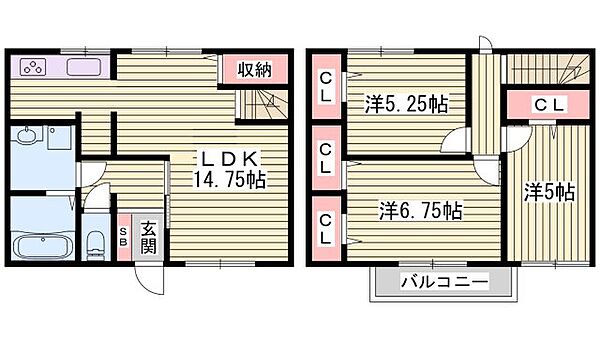 同じ建物の物件間取り写真 - ID:228047807856