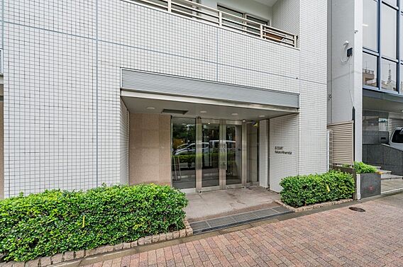 マンション入口
