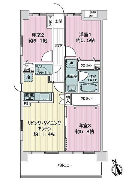 間取り：313004850737