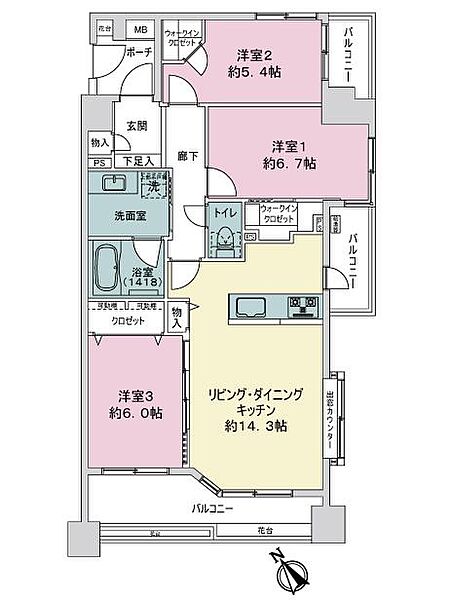 間取り：313004538177