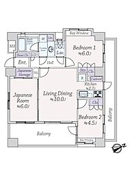 コンファーレ田無本町 3LDKの間取り