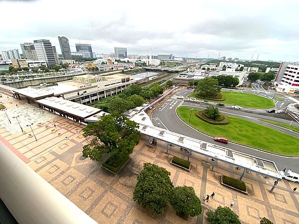 バルコニーからの眺望（北方向・千葉ニュータウン中央駅方面）