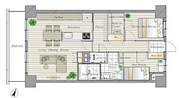 リビング/ダイニングの画像