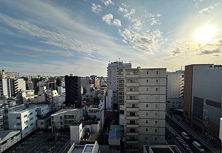 バルコニーからの眺望(眺望は永続的に保証されるものではありません。)