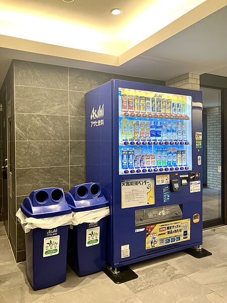 共用部に自動販売機設置