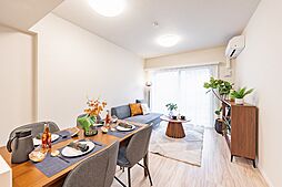 向ヶ丘遊園パーク・ホームズ2番館 3LDKのリビング/ダイニング