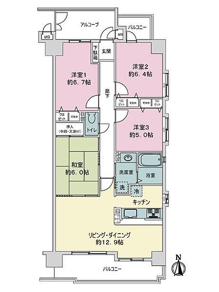 間取り：323000364200