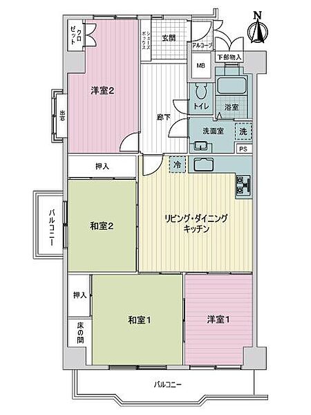 間取り：323000421306