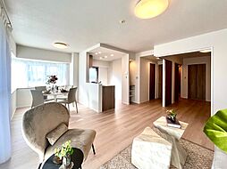 ライオンズマンション大曽根第3 3LDKのリビング/ダイニング