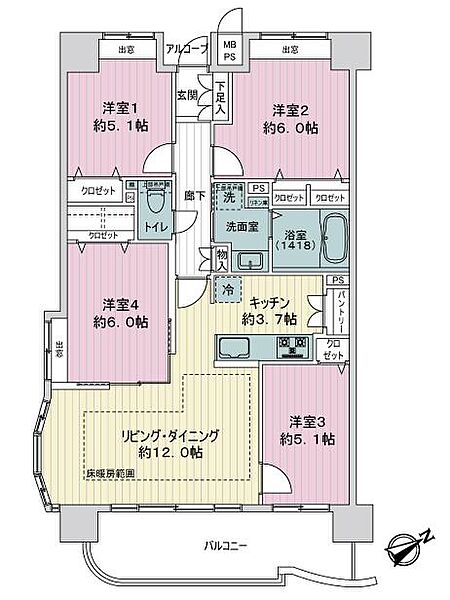 間取り：323000451078