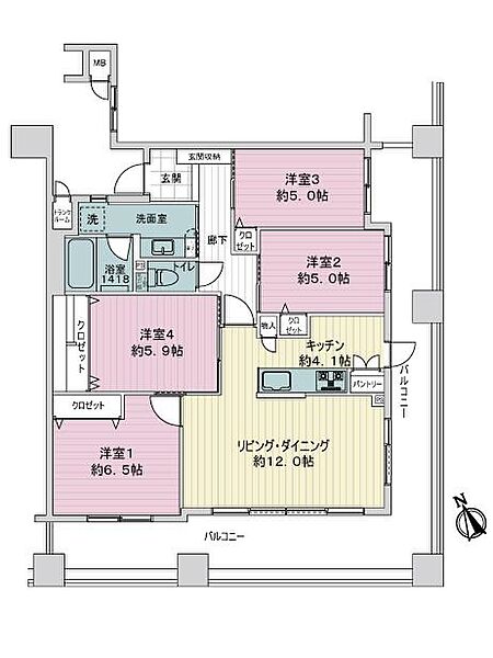 間取り：323000497420