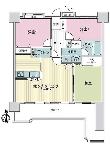 間取り：323000486977