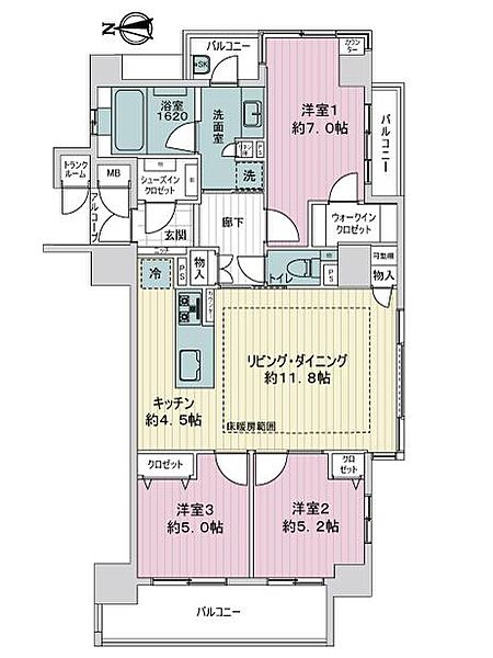 間取り：323000515622
