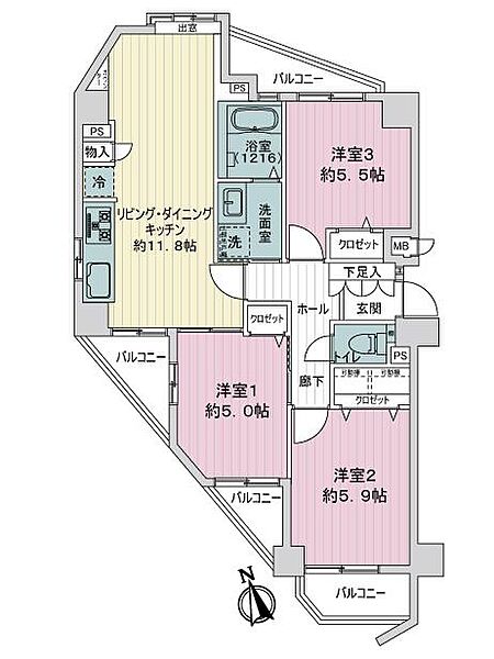 間取り：323000521137