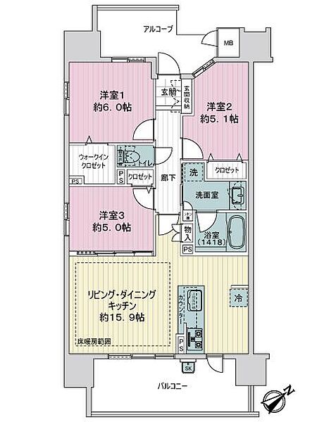 間取り：323000522850