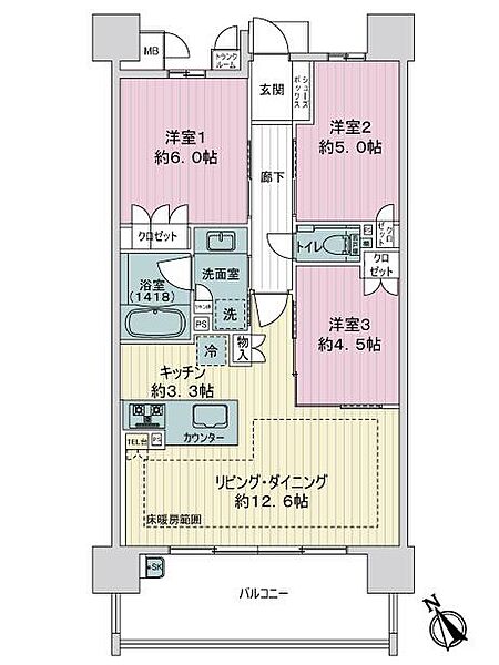 間取り：323000590904