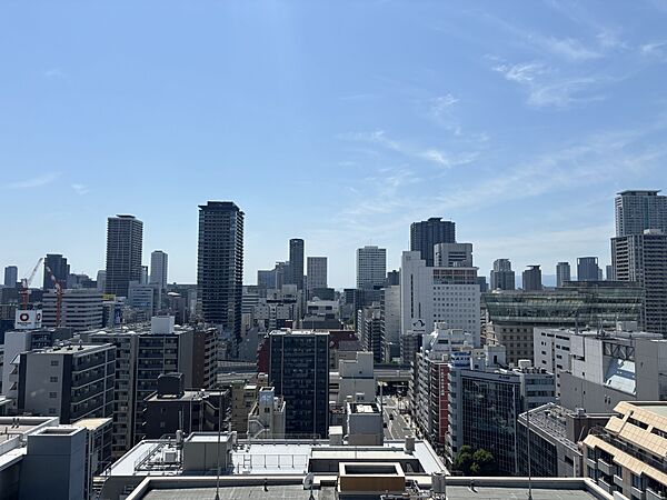 バルコニーからの眺望　眺望については永続的に保証されるものではありません。
