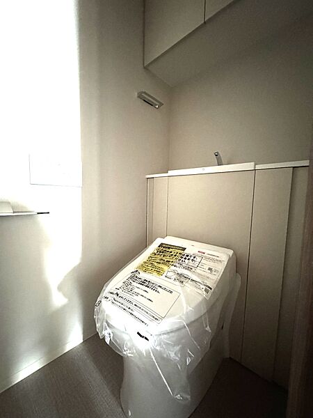 温水洗浄機能付きです
