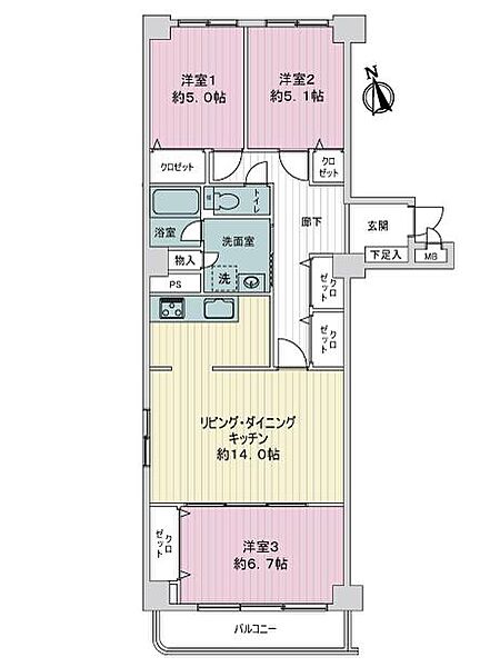 間取り：304000326773