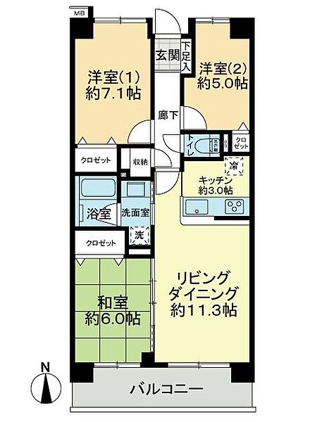 間取り：304000319046