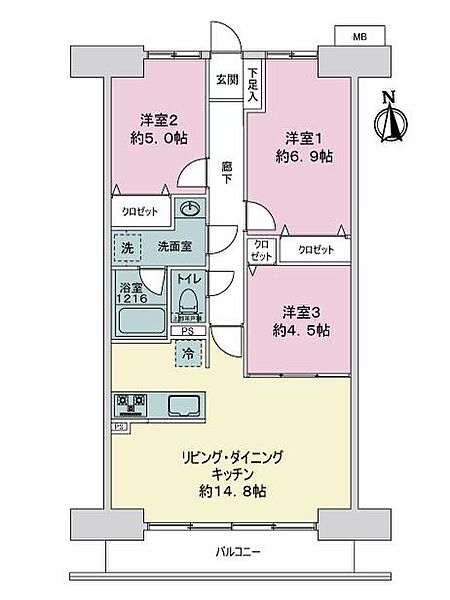 間取り：304000316557