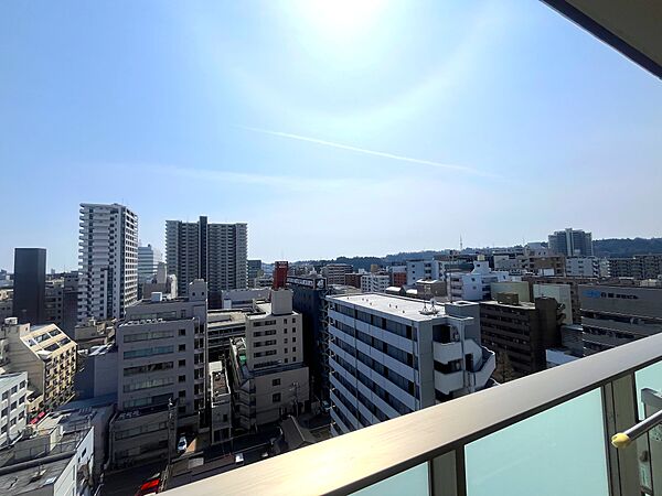 南側バルコニーからの眺望