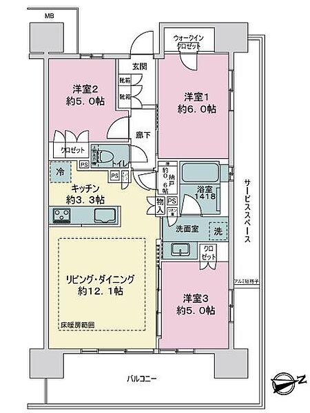 間取り：304000337299