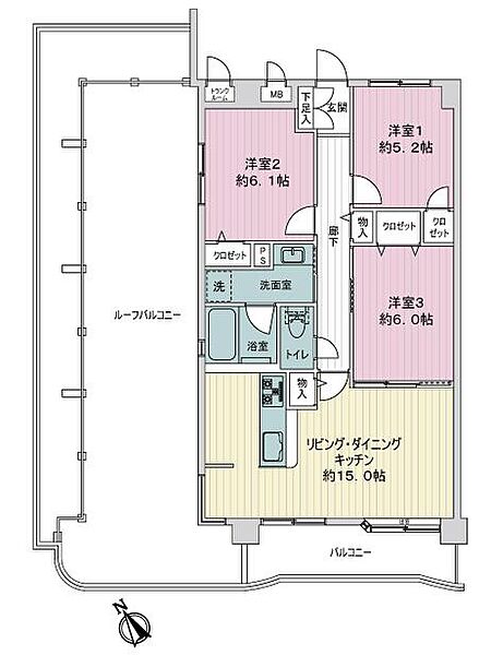 間取り：304000340156
