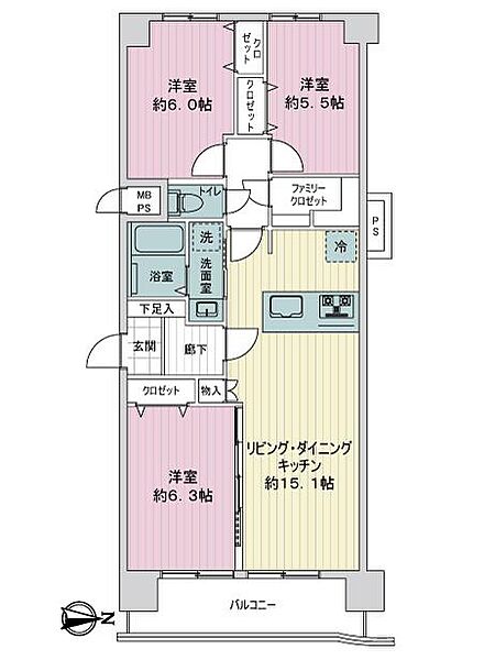 間取り：304000341691