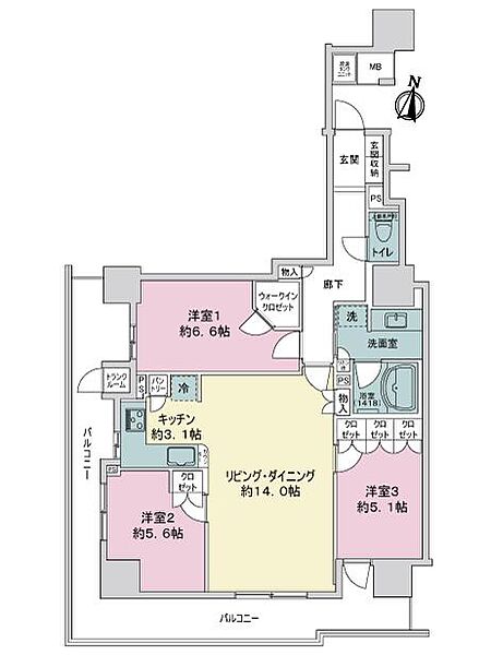 間取り：304000343767