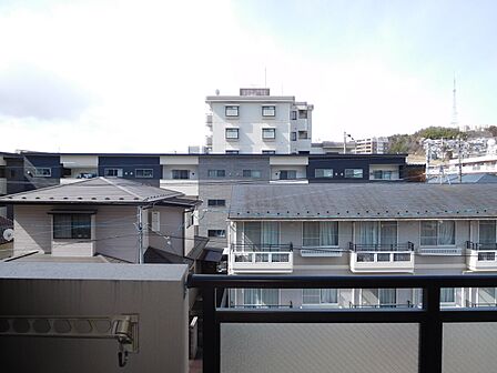バルコニーからの眺望(西方面)