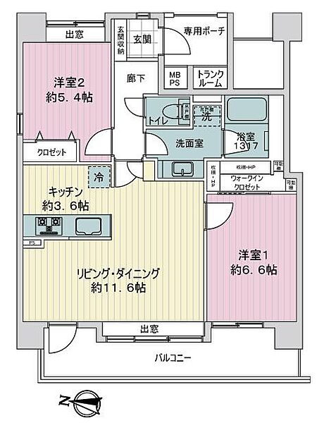 間取り：304000354492