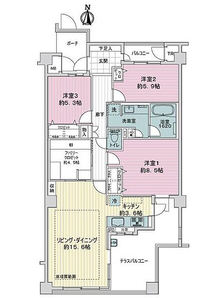 間取り：323000522483