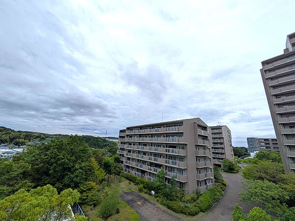 北側バルコニー北側からの眺望