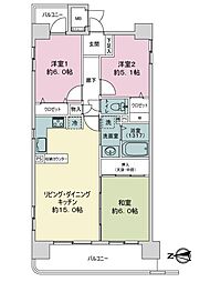 間取図画像 3LDK