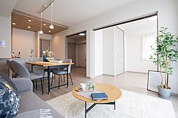 ライオンズマンション上幟シティ 3LDKのリビング/ダイニング